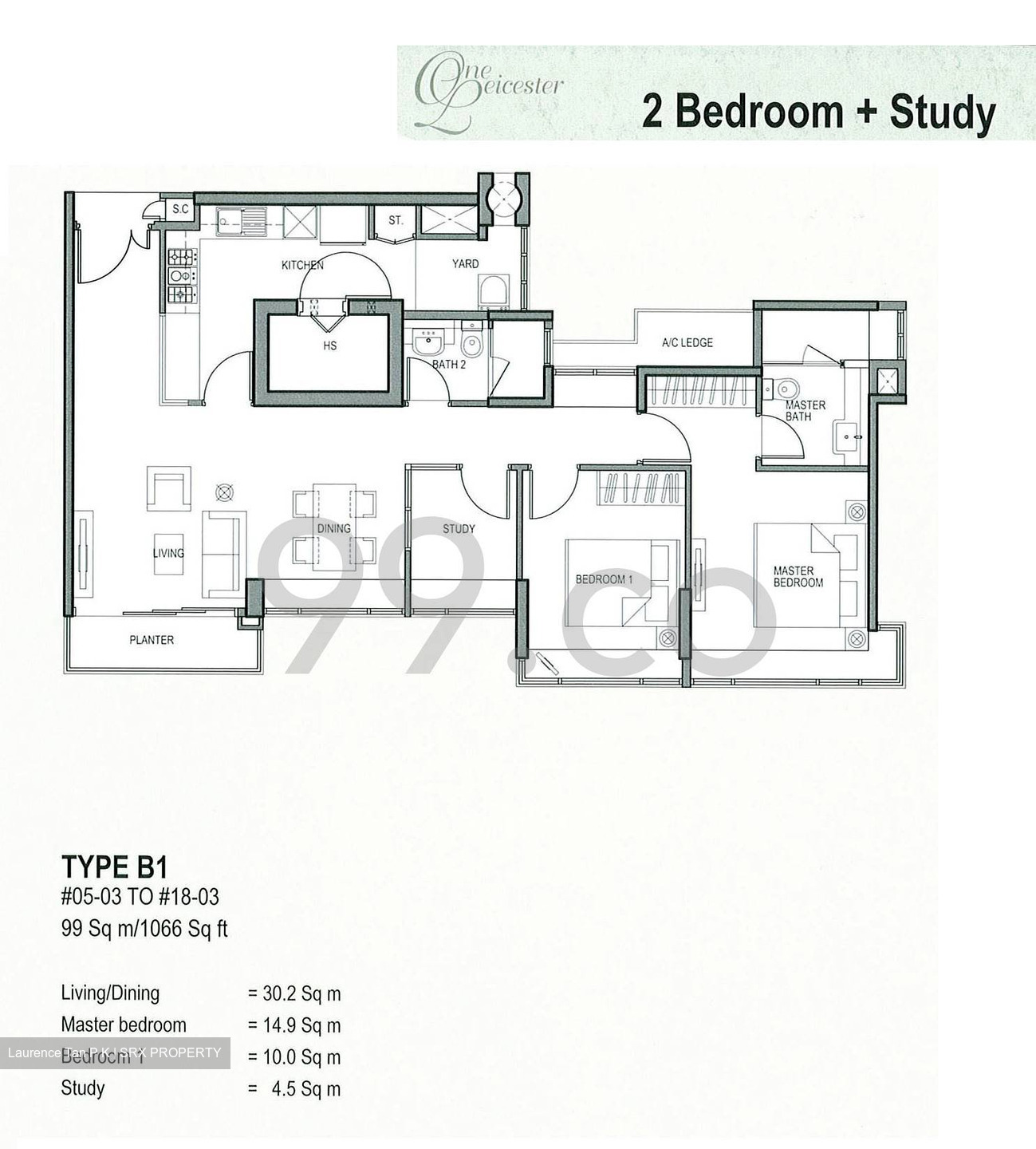One Leicester (D13), Condominium #415257201